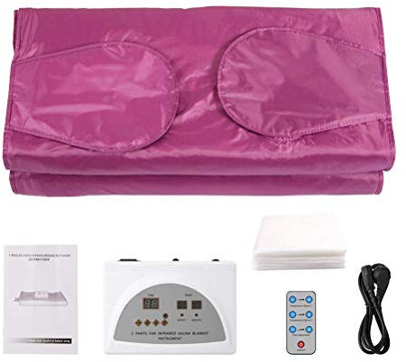 Dbtxwd Manta De Sauna De Infrarrojos Lejanos, Manta para Adelgazar, Profundice En El Cuerpo para Quemar Grasa, Adecuado para Uso Personal En Casa/Salón De Belleza/SPA
