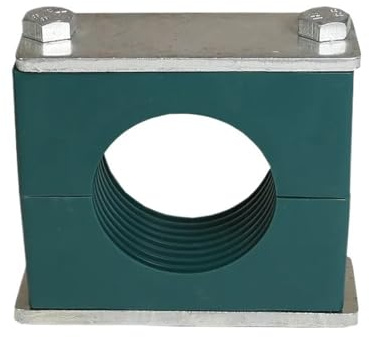Yinxi 1 Uds 42/45/48/50/52/54/57/60/63/65/70/73/76/80/85/89mm de diámetro Tubo Grande Resistente atornillado Clip de plástico Abrazadera de Tubo Sujetador (Size : 60mm Diameter Pipe)