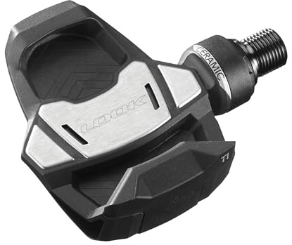 LOOK Cycle - KEO Blade Carbon Ceramic Ti - 16Nm - 53mm - LIGHTWIEGHT and Powerful Road Bike Pedals - Clipless Pedal