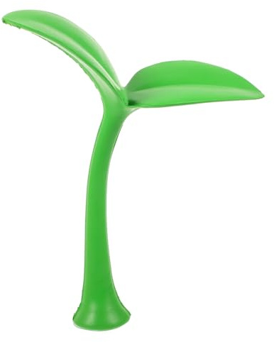 BUGUUYO 3D Car Sprout Sticker Green Bean Sprout Roof Decal Vehicle Hood Exterior Decoration Novelty Car Ornament Vinyl Auto Bumper Decal
