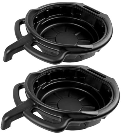 HAWILLOSCH Set di 2 Vaschette di Raccolta 39 Accessori per Auto Vaschetta di Scarico 39 per Auto Realizzata in Polietilene Resistente Facile da Pulire e Riporre Installazione Fai da Te.