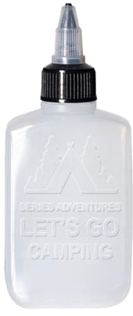 Botella de aceite de viaje a prueba de fugas, botella pequeña dispensadora de aceite para acampar al aire libre, viajes