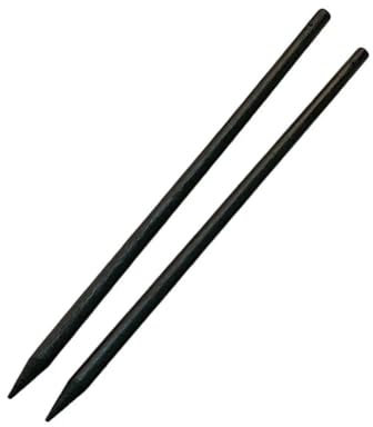 Épingles à cheveux pour cheveux épais et longs chignon - Style chinois élégant - Avec baguettes en bois noir - Pour femme