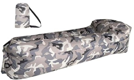 Yhsioaklo Aufblasbare Couch – Luftsofas für Camping, faltbar, wasserdicht, Bequeme Liege zum Sitzen, Schlafen, Reisen, Film, draußen