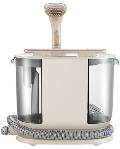 Limpiador de manchas, máquina limpiadora de alfombras de 850 W con cepillo de mano para mascotas, potencia de succión de 13 Kpa, tanque de agua residual de 1.8 L y tanque de agua limpia de 2 litros