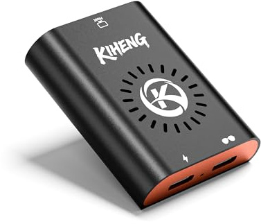 Adattatore USB C AR per occhiali Switch 2, alimentazione per occhiali Xreal/Viture/RayNeo AR durante la ricarica per Steam Deck, ROG Ally, Switch, iPhone 15-17 o telefono Android, compatibile 4K 60Hz