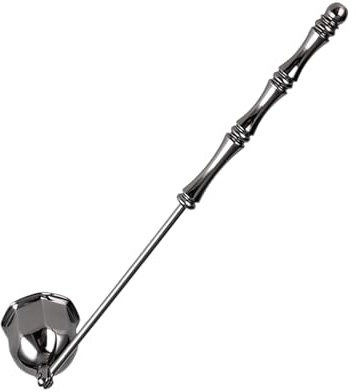 Kerzenlöscher im Vintage-Stil, staubdichter Edelstahl, Langer Griff, Vintage-Kerzenstopper, Dochtlöffel, für Innenbereich, Zuhause, Küche, Hotel, Geburtstag, Urlaub, Party, Erwachsene