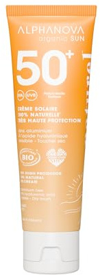Crème solaire minérale SPF50+ visage