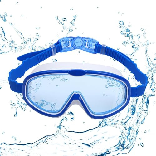 Simglasögon För Barn | Anti-dimma Simglasögon För Unisex Barn | Dykglasögon Pojkar, Flickor, Snorkelglasögon, Silikontätning Fösr Snorklingsutrustning