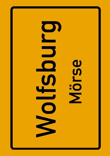 Wolfsburg Mörse: Deine Stadt, deine Region, deine Heimat! | Notizbuch DIN A4 kariert 120 Seiten Geschenk