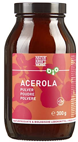 Acerola Pulver 300 g BIO/kbA aus 100% Acerolakirschen