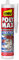 UHU Poly Max extra fort, séchage rapide, Transparent, Cartouche 300 g