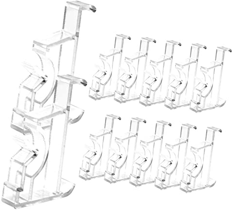 Cabilock Valance Supply Vertical Blind Clips Kitchen Valance Window Light Blockers for Blinds Hidden Channel
