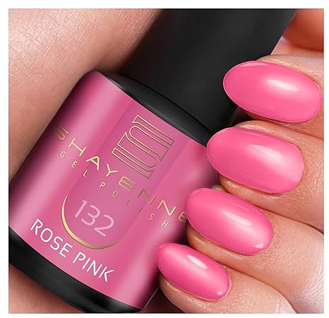 SHAYENNE UV LED Gel Nagellack 15ml - 132 Rose Pink Rosa