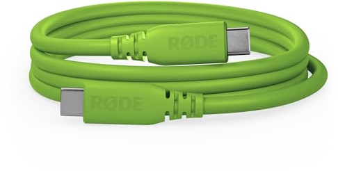 RØDE SC27 SuperSpeed USB-C to USB-C Cable for Fast Data Transfer up to 5Gbps and 60W Power Supply (2m, Green)