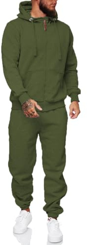 HHGKED Sweat suits men Tracksuits 2 Piece sets Athletic Jogging suits Casual Outfits for men