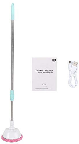 Pulitore Elettrico Telescopico Lavavetri Telescopico Per Home Office Impermeabile ABS Bianco (Rose Red)