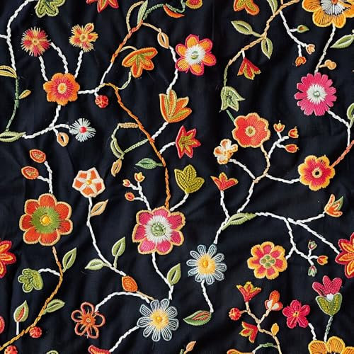 JIAOQSS Selbstklebende Tapete Blumenranke Dunkel Mustertapete Muster Möbel Folie Wandbelag Selbstklebend Wasserdicht Vinyl Klebefolie für Schlafzimmer Wohnzimmer Wand Möbel