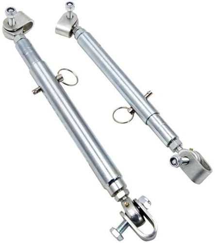 Paire Universelle de limiteurs de Voyage tubulaires à l'avant Compatible avec Les véhicules de Course de dragsters