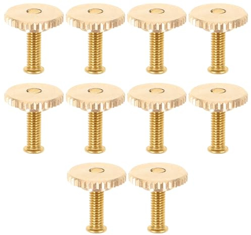 TOYANDONA 10 Satz Metall Anstecknadel mit Pin Anstecker Verschluss Langlebige Stiftschraube mit Kappen Einfache Montage für Bastelarbeiten und Abzeichenzubehör