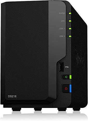 Synology DS218 NAS 20To (2x 10To) WD Red