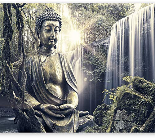 murando Fotomurales autoadhesivo Buda Zen Spa 147x105 cm Papel Pintado