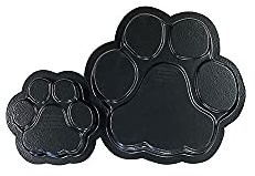 AUTUMN Set of 2 Sizes Paw Print Mold, Dog Cat Paw Print Stepping Stone Mold, Dog Paw Mold, Concrete Cement Mold, Paw Print Garden Decor Mold, Textured Mold for Non-Slip Stepping Stones, Made in USA