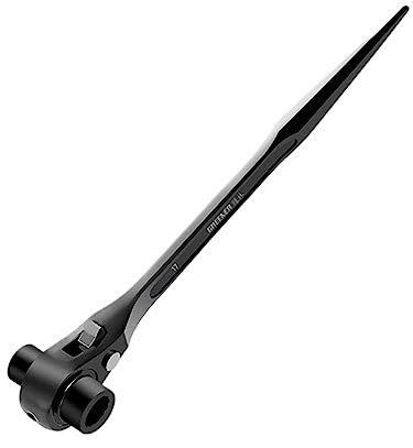 Llave de trinquete puntiaguda, llave de vaso puntiaguda, ajustable, bidireccional, llave de combinación rápida