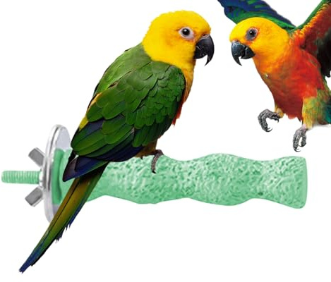 Palito Para Desgastar Uñas de Aves - Percha Para Jaulas De Periquitos - Juguetes de Madera para Masticar, Ejercicio y Cuidado de Garras para Loros, Periquitos, Agapornis, Cacatúas, Cotorras y Aves Peq