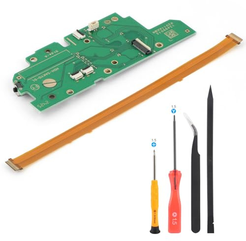 Carte mère gauche côté L pour Nintendo Switch Lite L bouton ruban câble de remplacement PCB Board HDH-SAKYO-01 avec outils de réparation