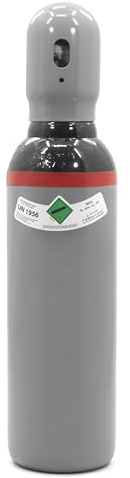 Gasflasche Stickstoff Klimaanlage Gas für Auto Wasserstoff Flasche NH5 Hydrogen 5L 150bar 10 Jahre Legalisierung Schutzkappe Schweißgas Lecksuche Prüfgas Dichtigkeitsprüfung 95/5 Mischung