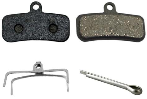 Gettimore Für Fahrrad Vierkolben Bremsbeläge 39,5 mm Halbmetallische Bremsbacken Hydraulische Scheibenbeläge Für Zoom Hb-876 Für Fahrradbremsen Zubehör