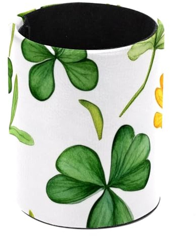 Rund pennhållare för skrivbord, naturliga örtväxter och blommor, stor pennskrin, arbetsyta, skrivbord, organiseringsstativ för hemmakontor, klassrum