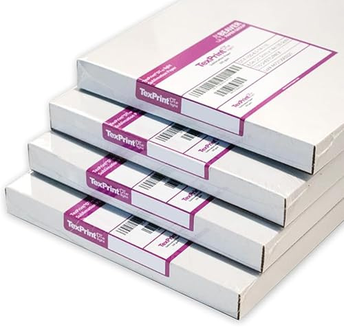 Beaver Paper TexPrint XP - Confezione da 110 fogli di carta da trasferimento a sublimazione per tutti gli usi