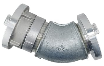 Rohrbogen 45° Storzkupplung Storz B 3 Bogen Krümmer ALU/Temperguss
