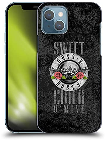Head Case Designs Licenza Ufficiale Guns N' Roses Sweet Child O' Mine Vintage Custodia Cover Dura per Parte Posteriore Compatibile con Apple iPhone 13