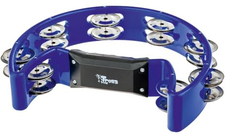 TrellaTon® Halbrund-Tamburin, mit 16 Paar Schellen I Wiemann Lehrmittel