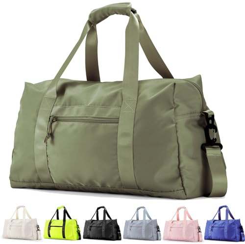 Travel Duffle Bag,Sport Gym Bag for Men And Women with Wet Pocket,Weekender Bag Carry On Tote Bags for Airplane