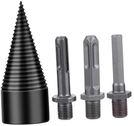 Veemoon 4 Stücke Brennholz Bohrer Bits Power Tool Gehärtet Schreiner Bohrer Für