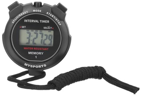 CORHAD Chronomètre Numérique Étanche Professionnel pour Sport Minuteur Électronique pour Entraînement Compétitions Et Activités