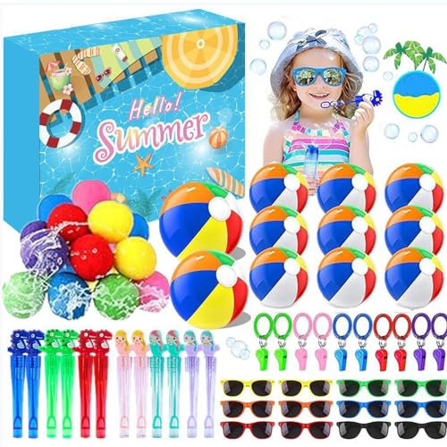 Yorajuy Pool-Party-Spielzeug, Pool- -Party-Geschenke,Party-Geburtstagsdekorationen | Unter Wasser greifen, Wassersport Spielen, Strandparty-Geschenke, Pooltauchen, 60-teiliges Set für und Mädchen