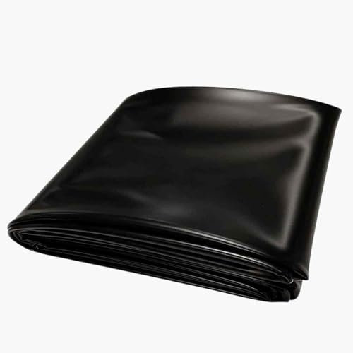 Bâche de bassin, bâche PEHD 5 Mil pour bassin à poissons, 1 x 10 m, 2 x 8 m, 3 x 7 m, 4 x 6 m, 5 x 5 m, 6 x 12 m, 7 x 10 m, 8 x 12 m, 10 x 15 m, pour bassins extérieurs, bassins à carpes koï, fontaine