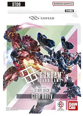 Bandai ST06 Gundam Card Game Start Deck Clan Unity