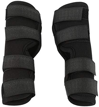 Smandy Kniebandage für Hunde, 1 Paar Sprunggelenk Schutz Bandage Gelenkbandage Stützbandage für Schützt Wunden und Hilft bei Gelenkentzündung und Arthritis (L)