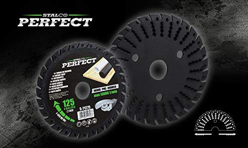 STALCO PERFECT Disque à tronçonner pour meuleuse d'angle 125 mm