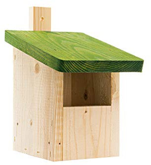 Nistkasten-Vogelhaus-Meisenkasten-Nisthohle,aus Holz Natur,wetterfest