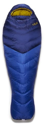 Rab Damen Neutrino 400 Schlafsack, Nightfall Blue, extra Long Wide Left