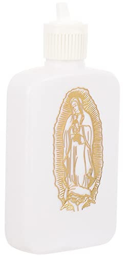 OSALADI Bottiglie Vuote Acquasantiera Vuota Acquasanta Cattolica Acquasantiera Cattolica Acquasantiera Religiosa Acquasantiera Per Battesimo Chiesa 100Ml Religioso