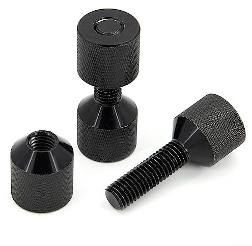 Two Hole Pins Set 1-1/8inch, 2 Hole Flanges, 1 Set 2 Hole Flange Alignment Pin, 6061 Aluminum Construction Flange Alignment Pin