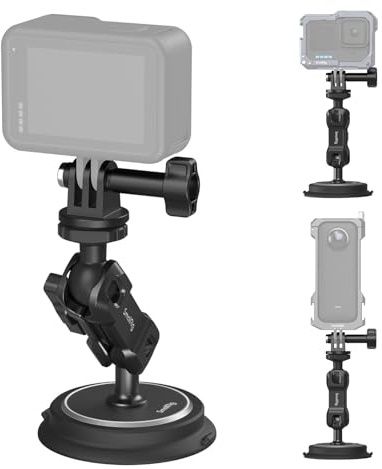 SMALLRIG 4466 Magic Arm Magnetic Suction Cup Mounting Support Kit for Action Cameras